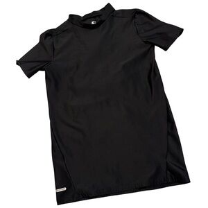 STARTER Black Short Sleeve Swim Rashguard Kids Size XL